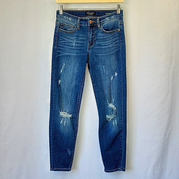 Judy Blue - Western Print Relaxed Jeans
